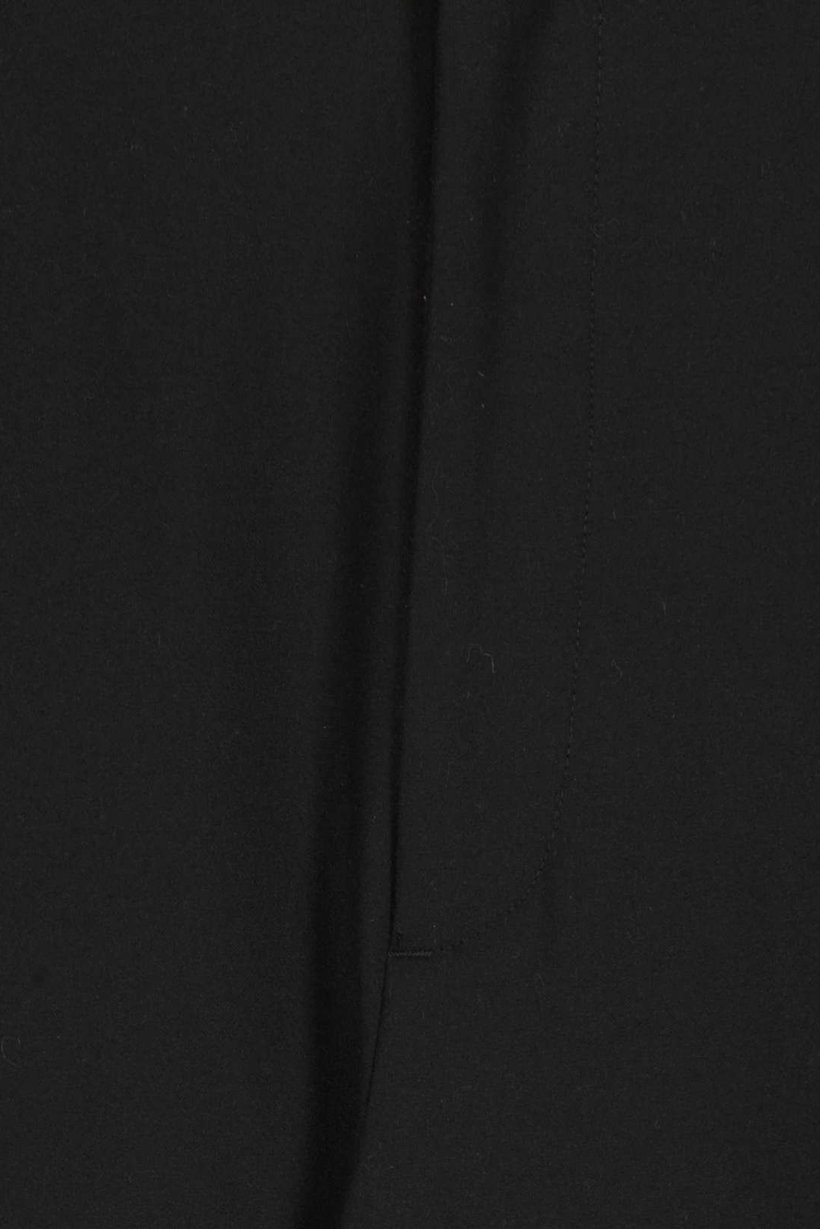 Men Baggy Fit Solid Wide Leg Pants, Black