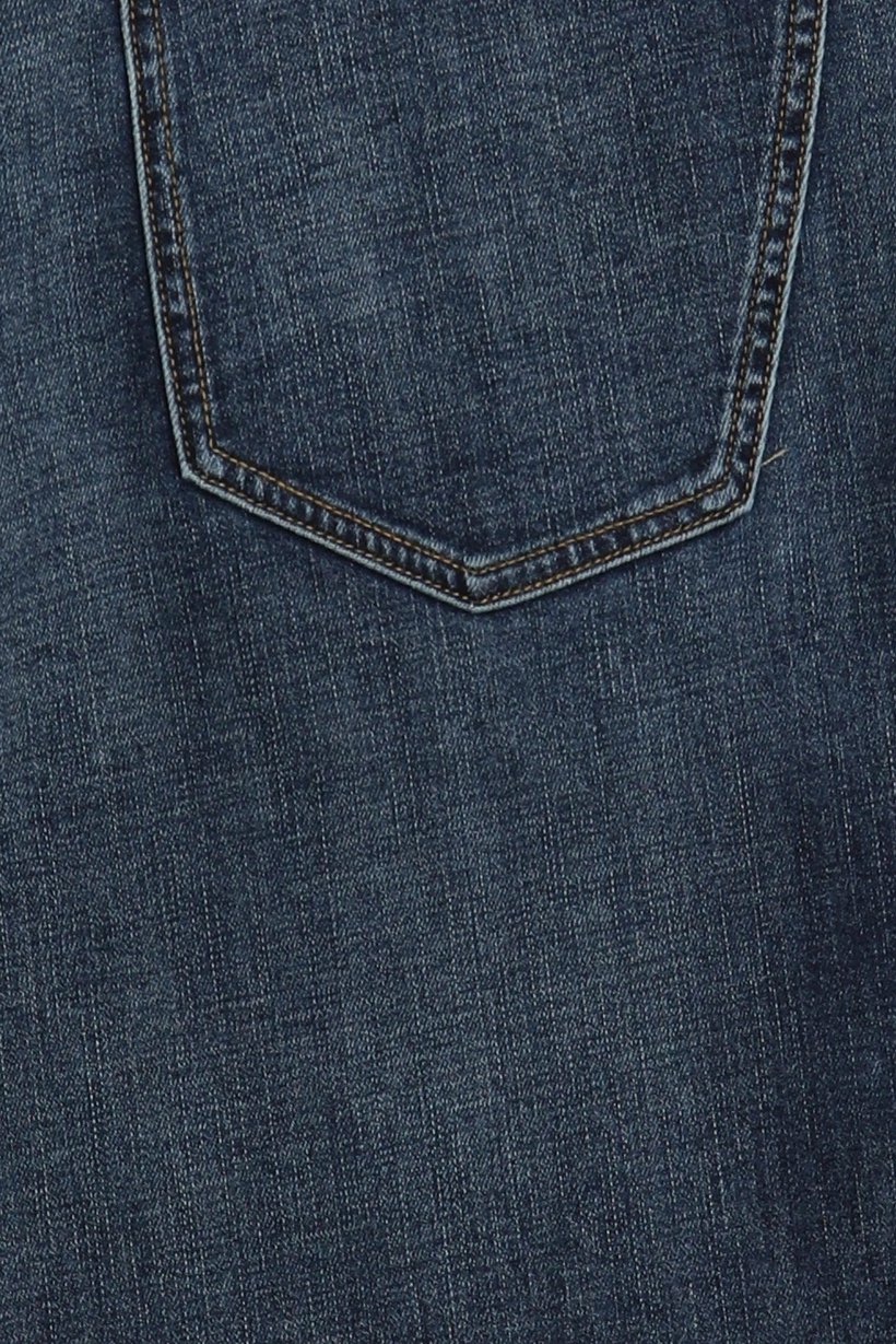 Men Straight Fit Washed Stretchable Jeans, Blue