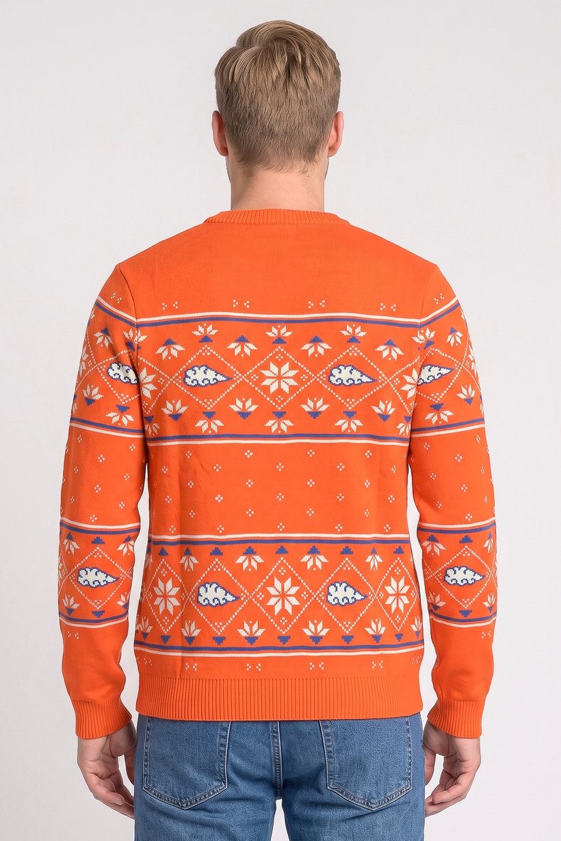 Men Crew Neck Long Sleeve Textured Sweatshirt, Multicolor