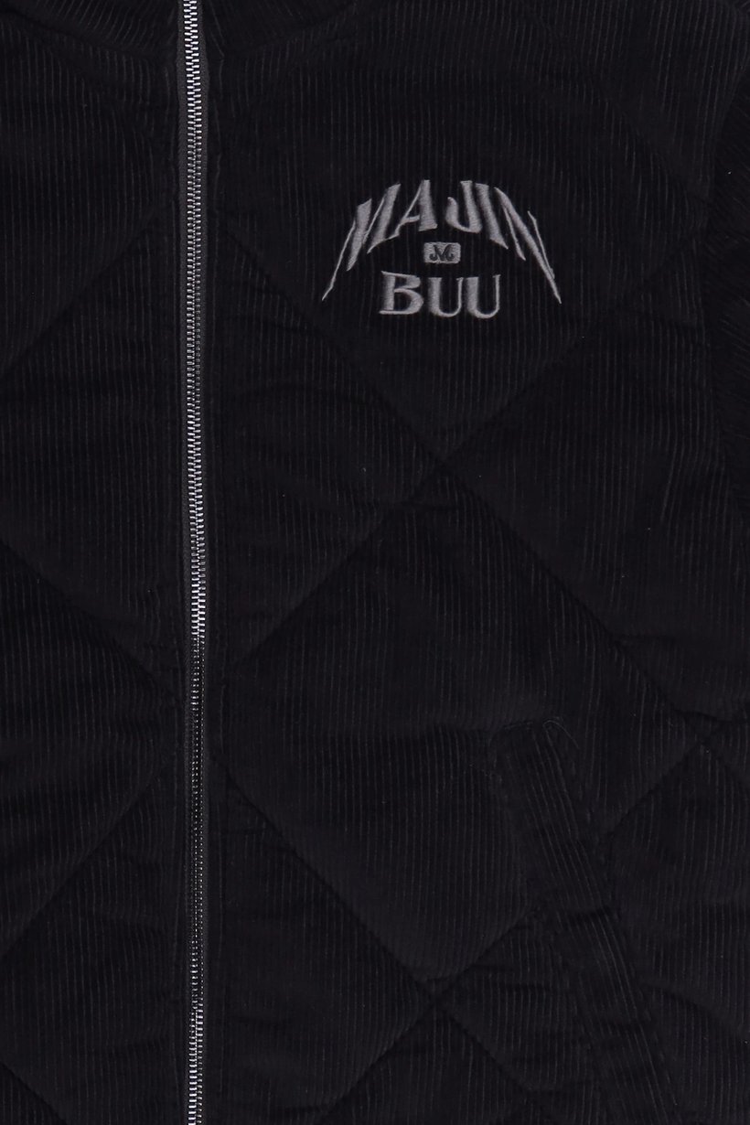 Celio x Dragon BallZ Men Quilted Bomber Jacket, Black