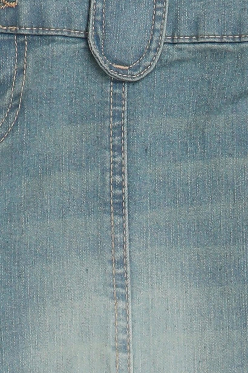 Women Regular Fit Stretchable Washed Capri Jeans, Blue