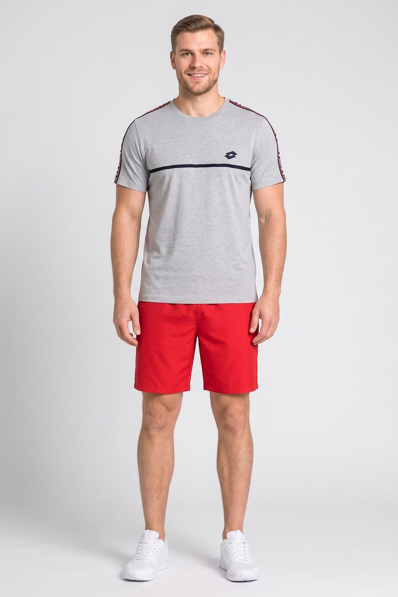 Men Sportswear Fit Short Sleeve Outdoor T-Shirt, Grey