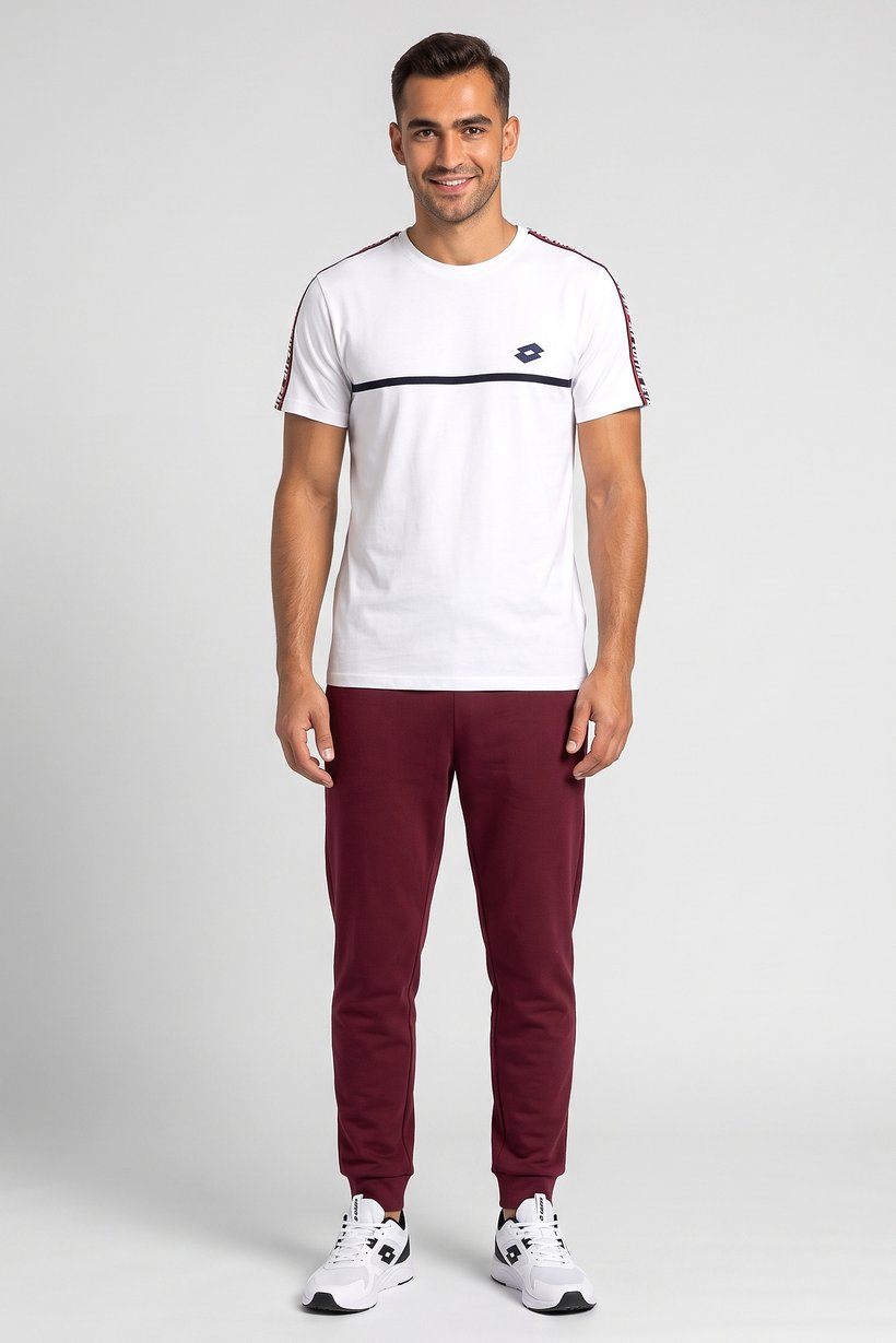 Men Sportswear Fit Short Sleeve Outdoor T-Shirt, White