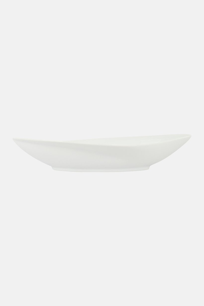 Leaf Bianco Serving Dish, White
