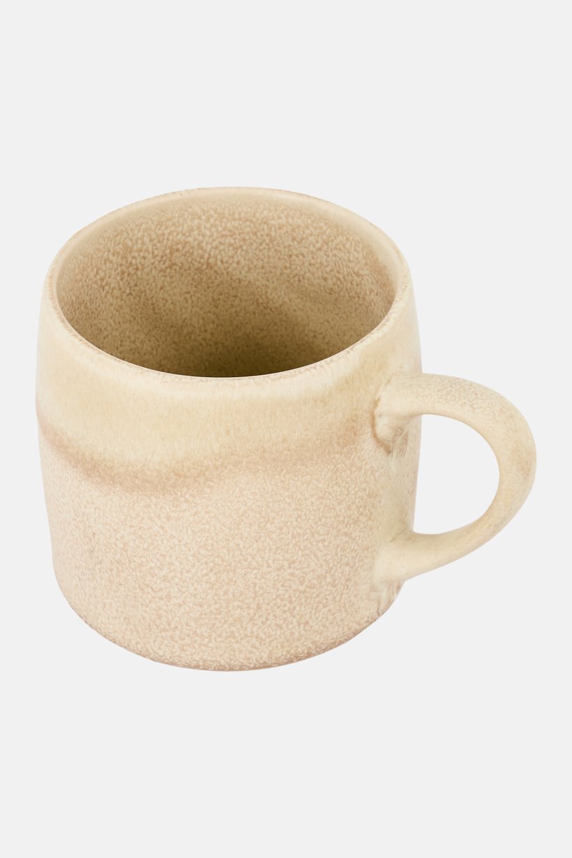 Terre Inconnue Earthenware Mug, Beige