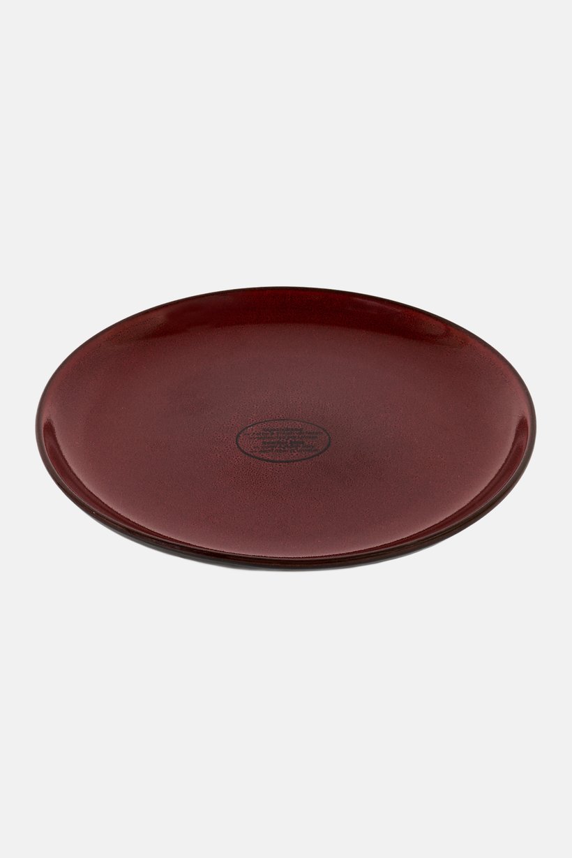 Round Dessert Plate, Multicolor