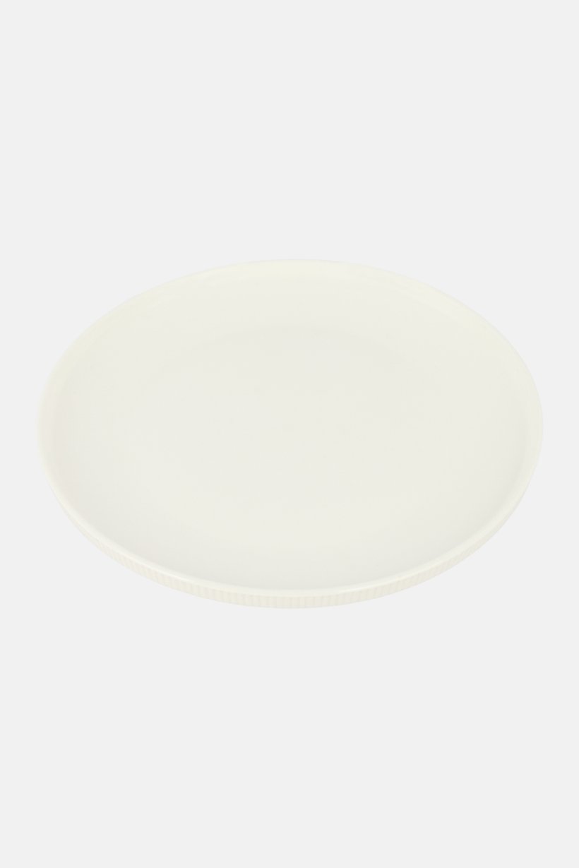 Porcelain Serving Plate, White