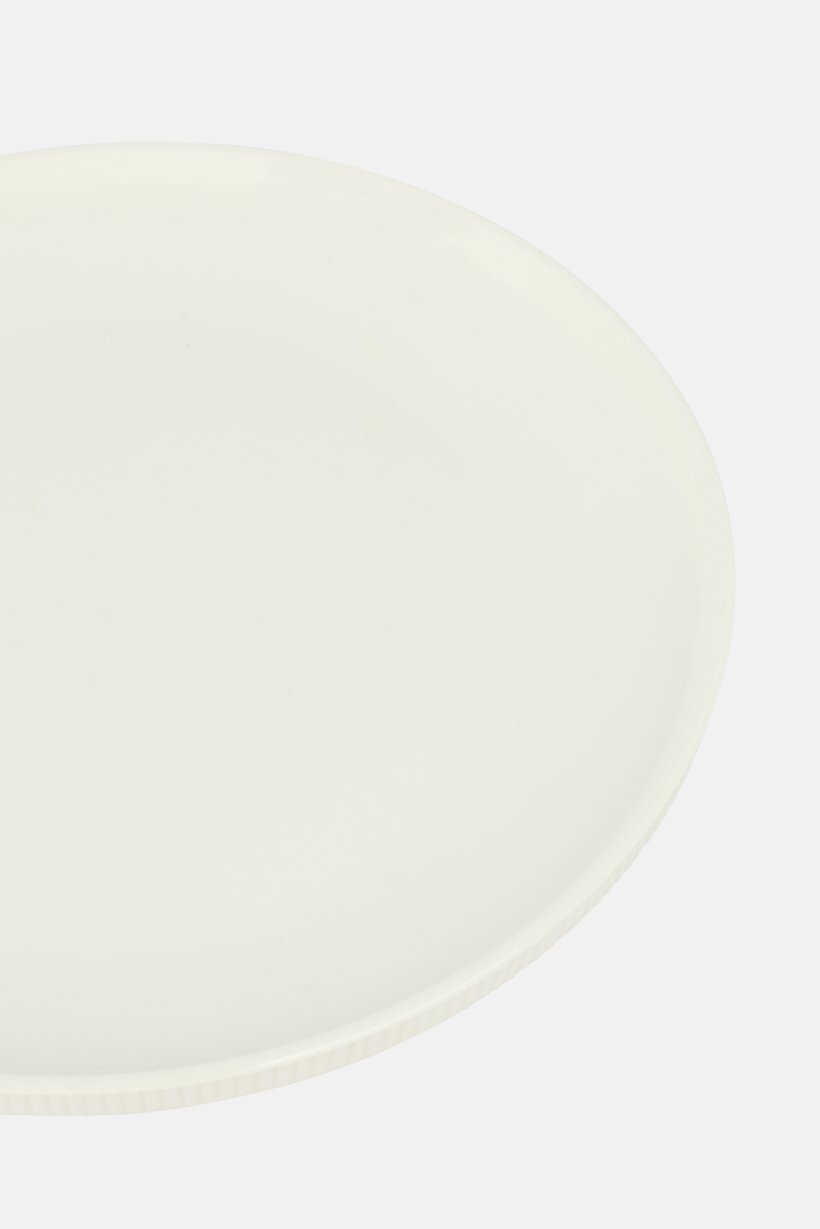 Porcelain Serving Plate, White
