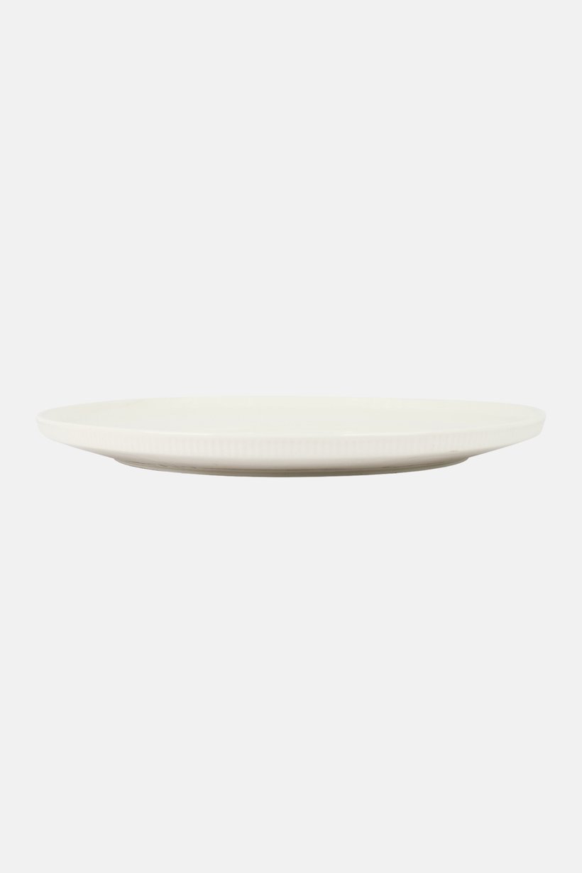 Porcelain Serving Plate, White