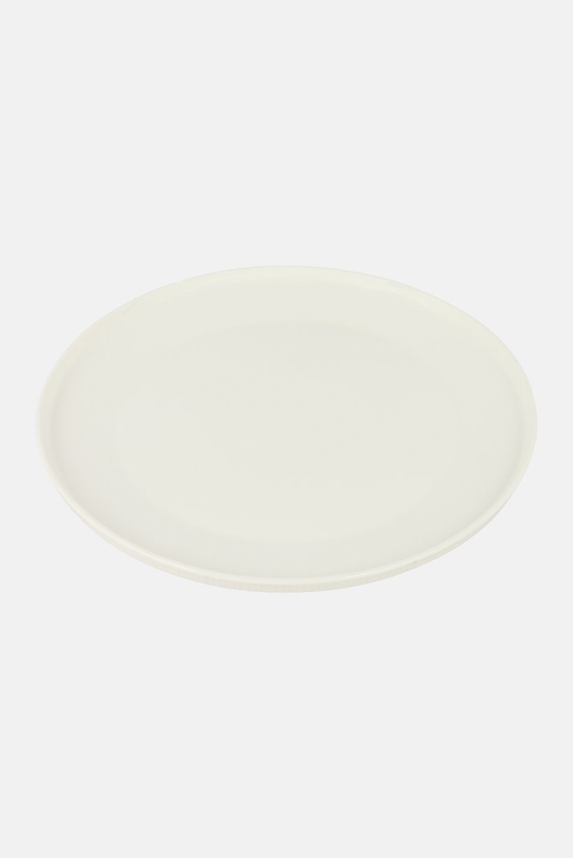 Porcelain Serving Plate, White