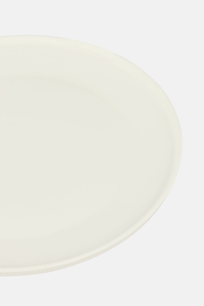 Porcelain Serving Plate, White