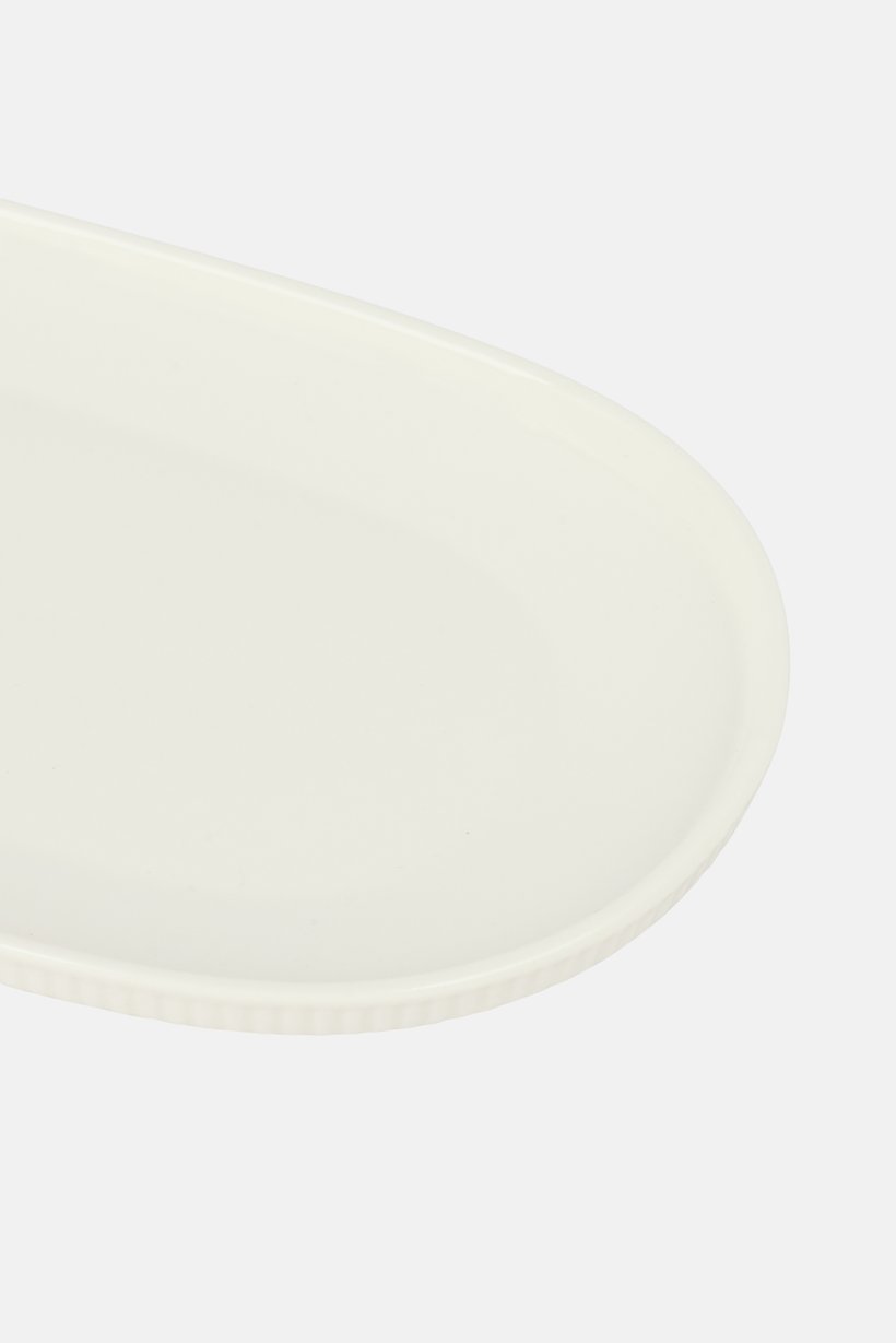 Ceramic Serving Platter for Dining And Buffet, White