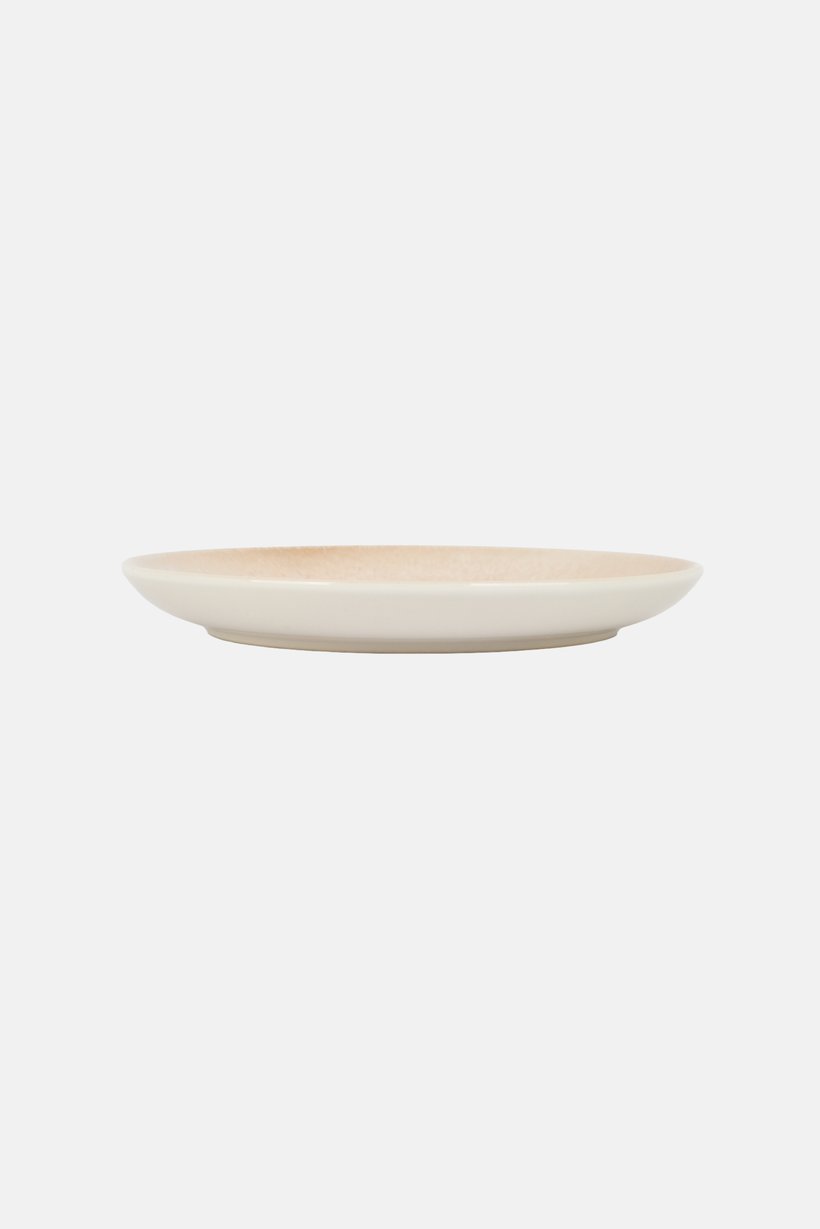 Savora Snakeskin Dessert Plate, Beige