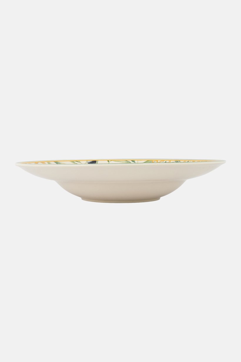 Printed Roma Pasta Plate, Multicolor