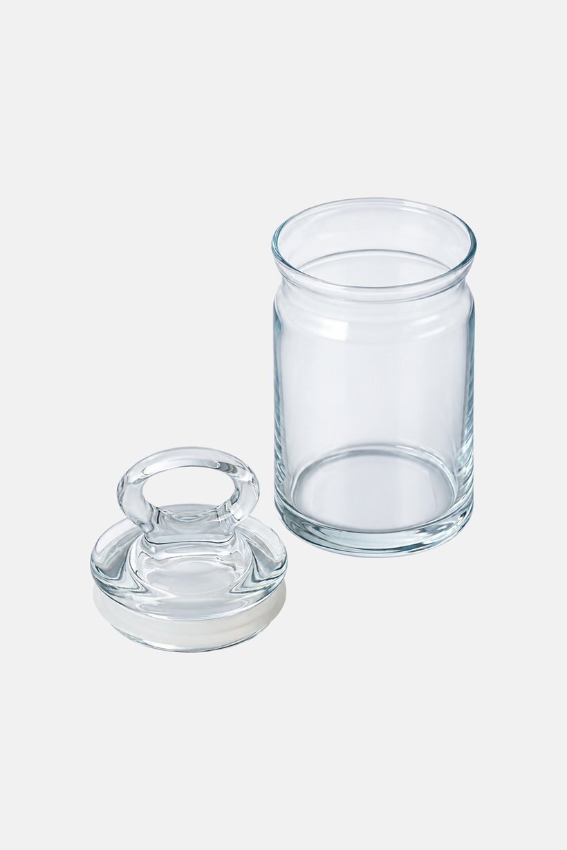 Glass Storage Jar 240 ml, Transparent