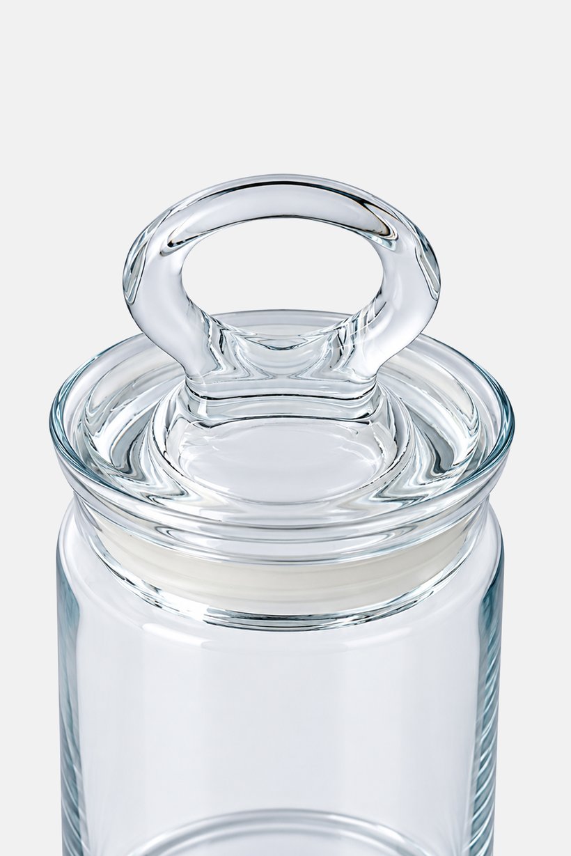 Glass Storage Jar 240 ml, Transparent