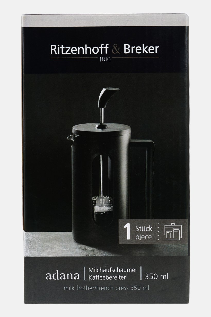 Adana Coffee Maker 350 ml, Black