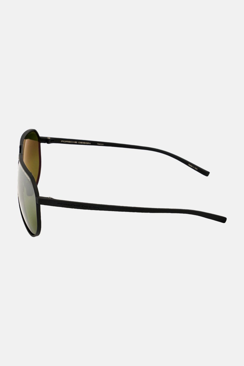 Men P8938 A Aviator Sunglasses, Matte Black