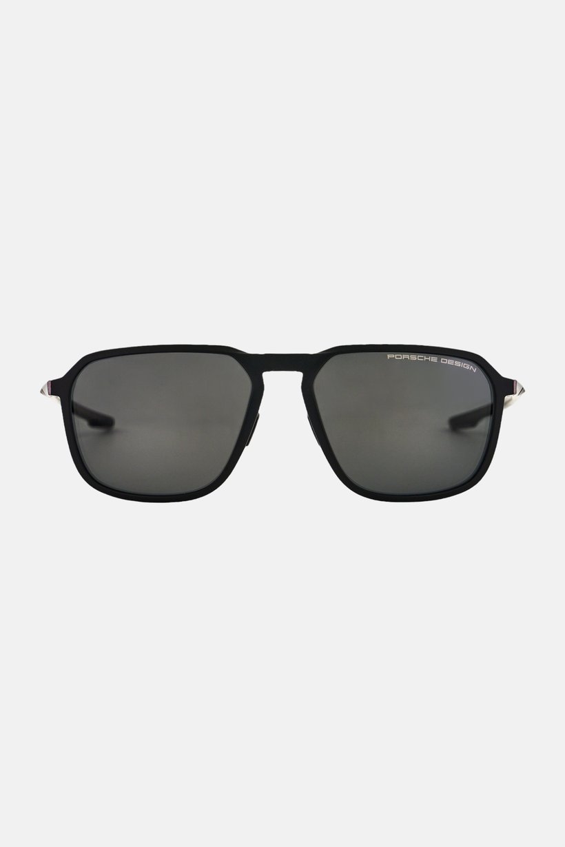 Men P8961 A Square Sunglasses, Black