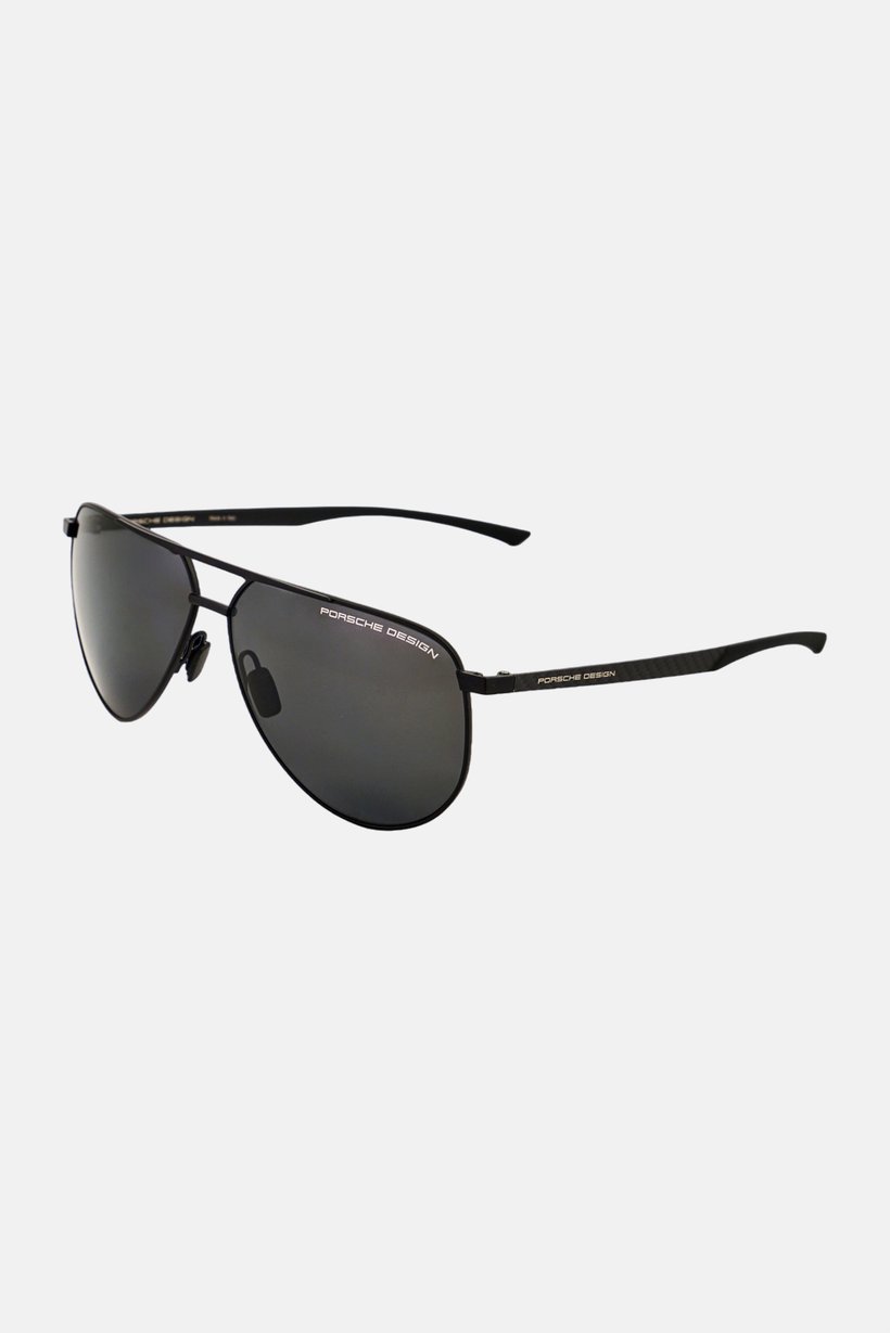 Men P8962 T Aviator Sunglasses, Black