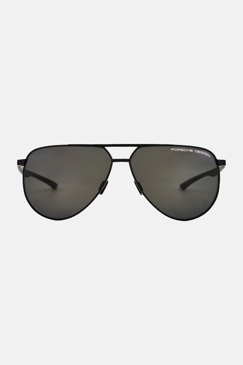Men P8962 T Aviator Sunglasses, Black
