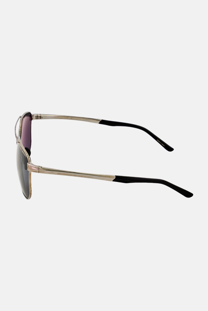 Men P8984 Square Sunglasses, Silver