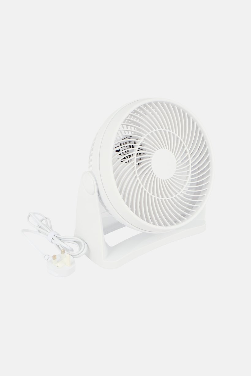Desk Fan, White