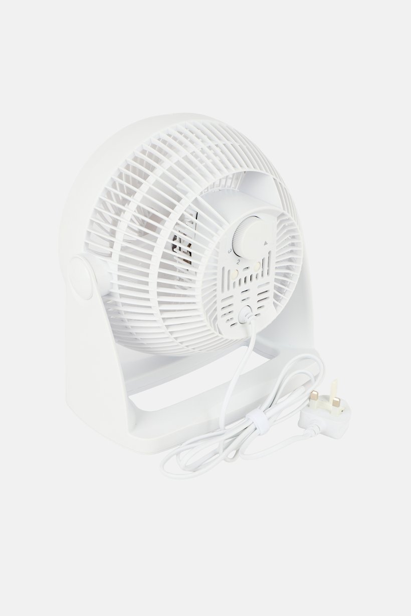 Desk Fan, White