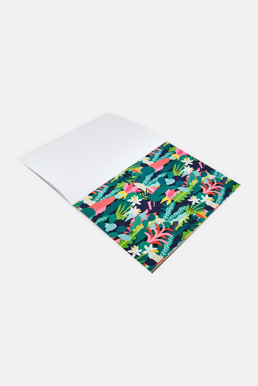 Motif Cardboard Pad  Tropical