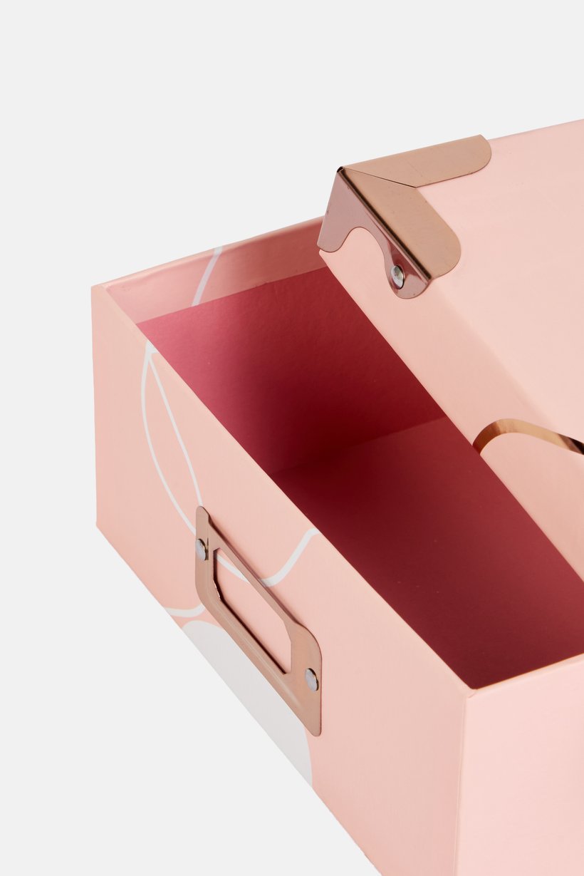 3 Pieces Storage Box Set, Multicolor