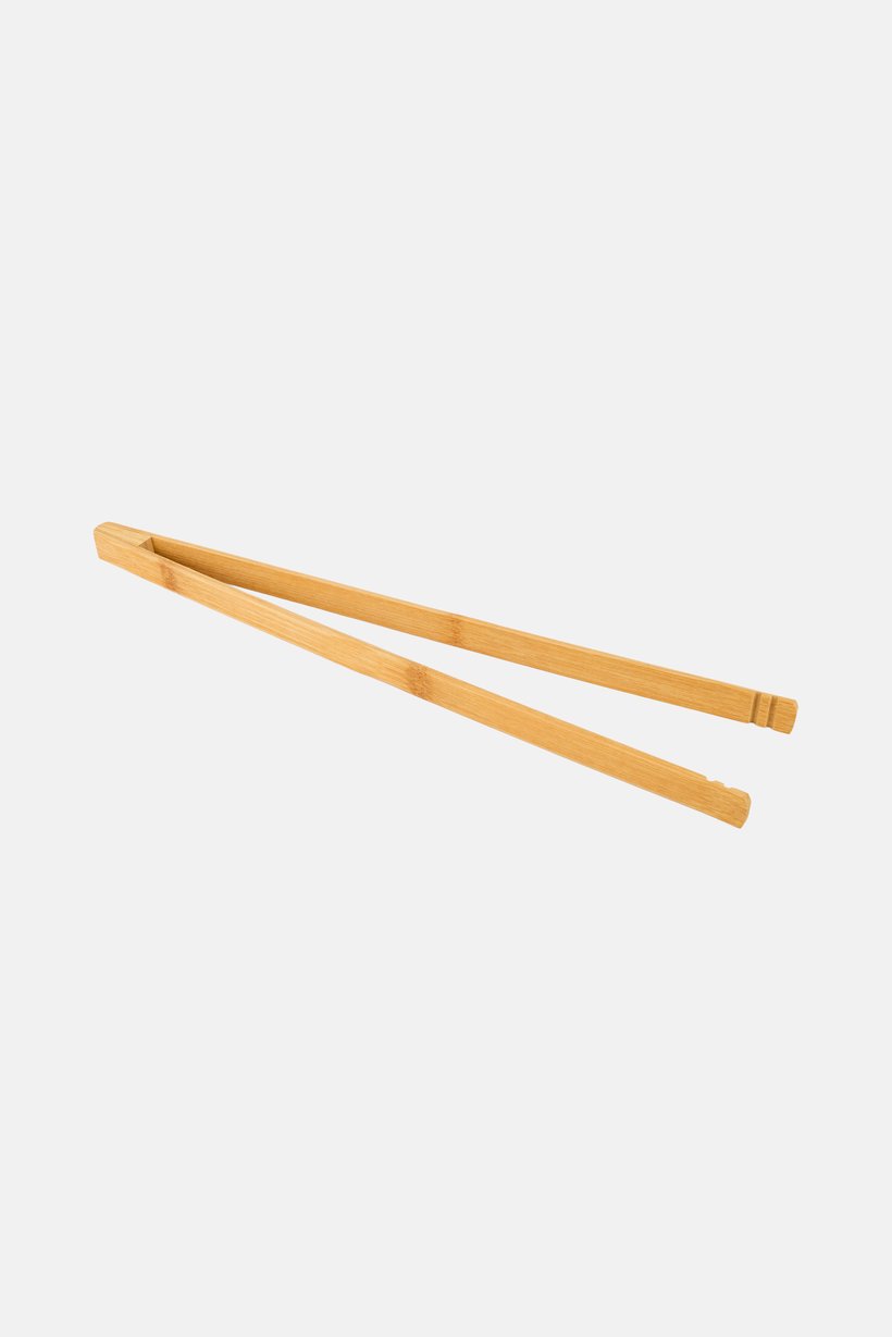 Bamboo Tongs, Natural