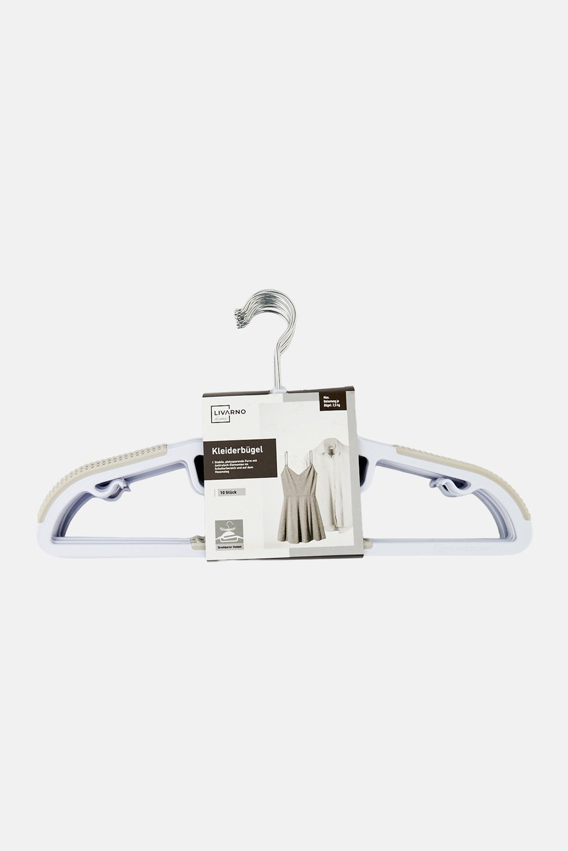 10 Pieces Special Clothes Hangers Set, Multicolor