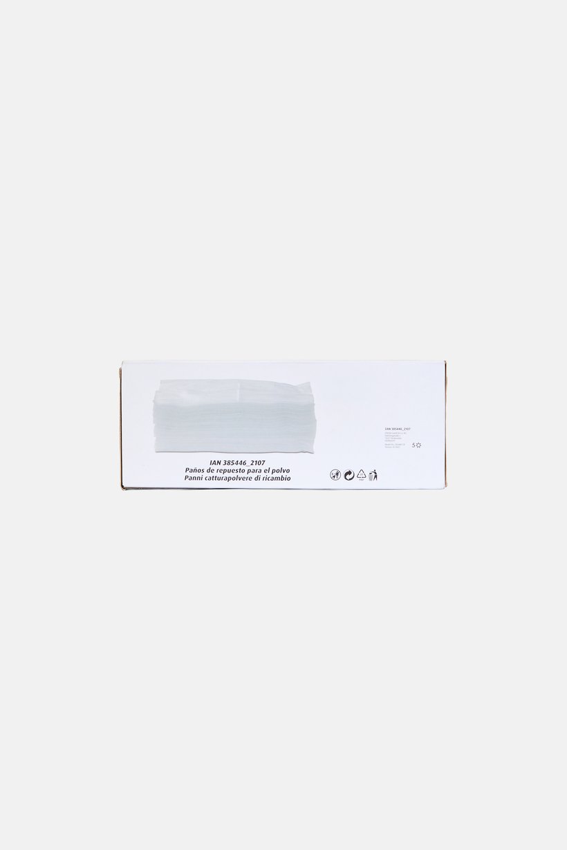 100 Pcs Antidust Cloths Dust Wiper Set, White