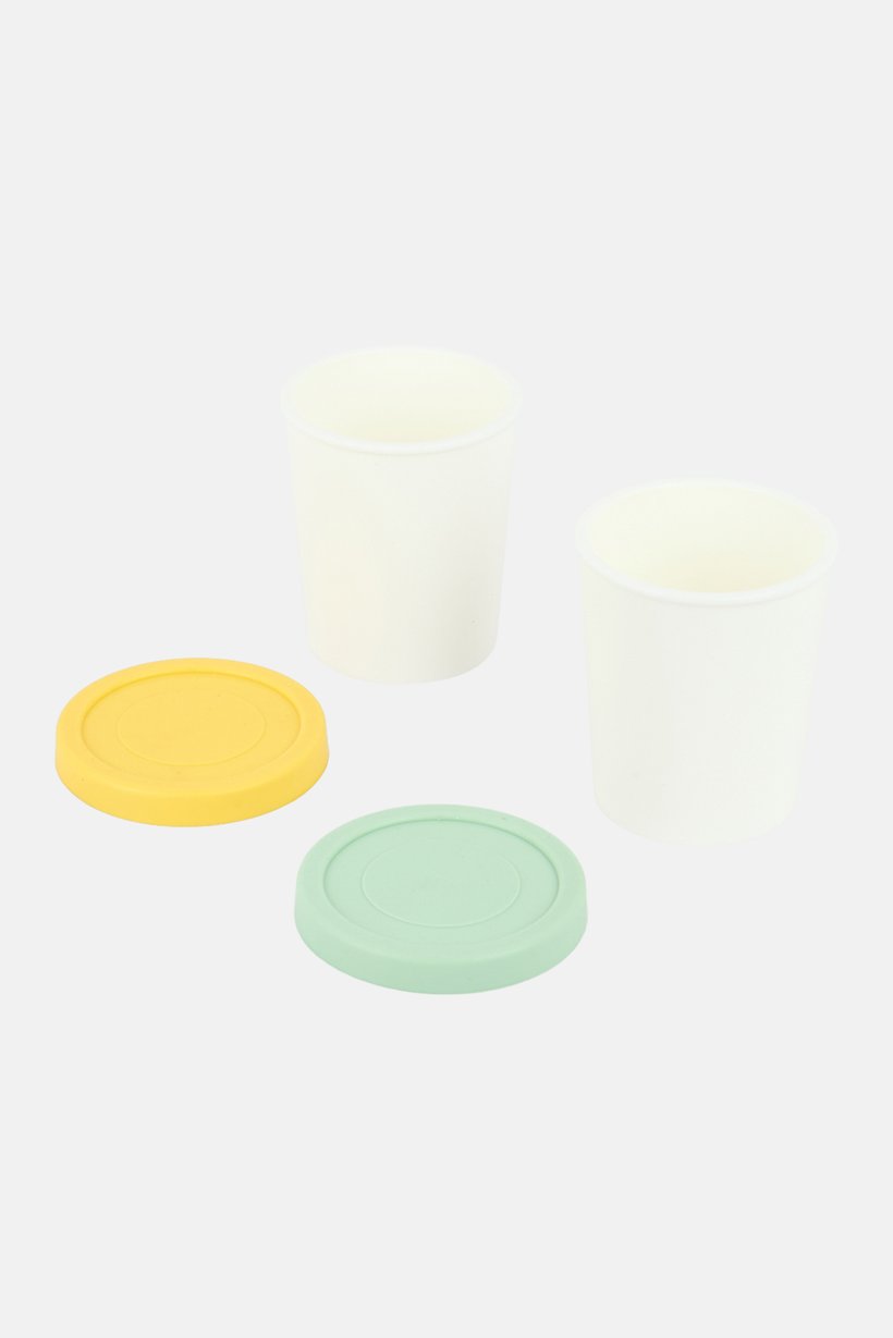 2 Pcs Moules Pour Pots De Glace, Multicolor
