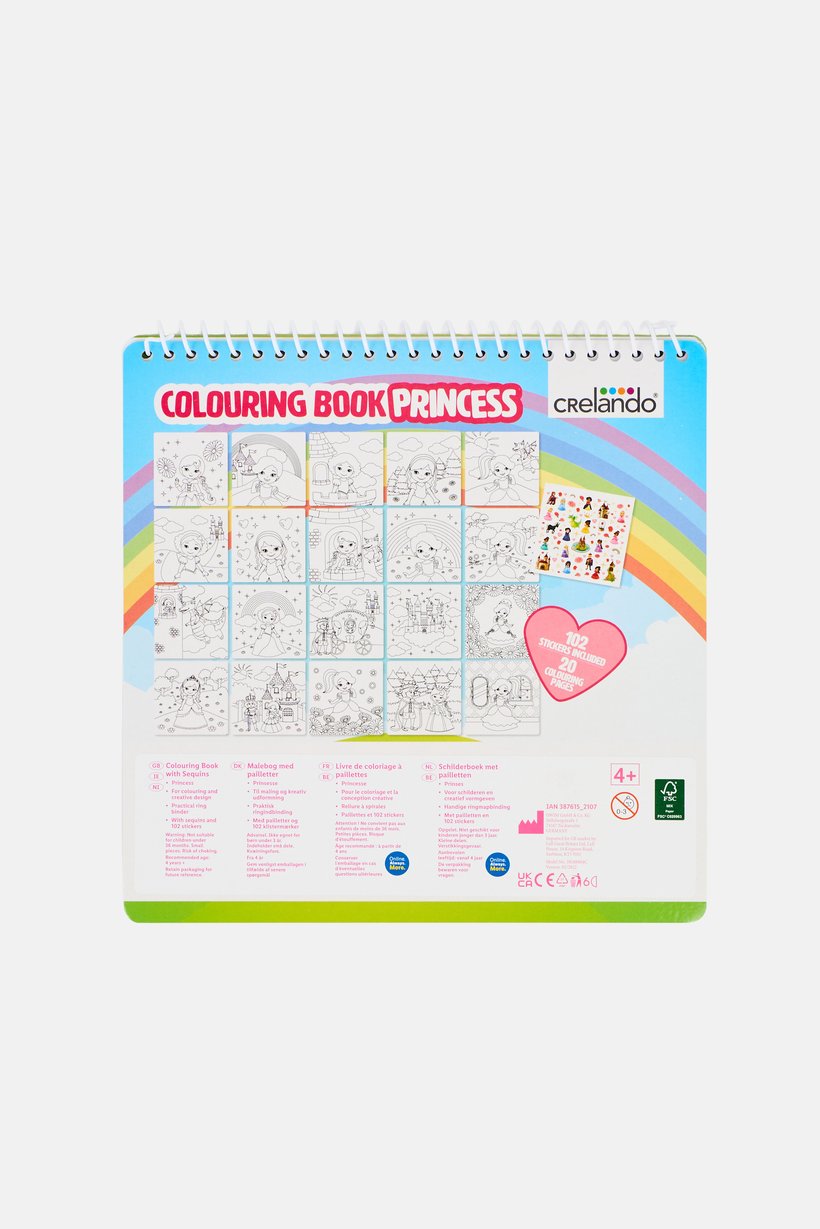 Colouring Book Princess