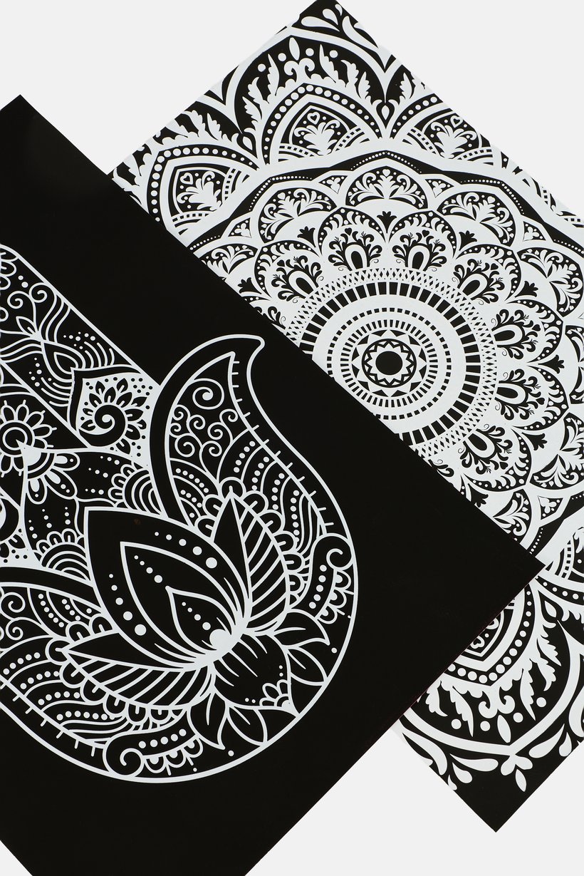 4 Pcs Scratch Art Set