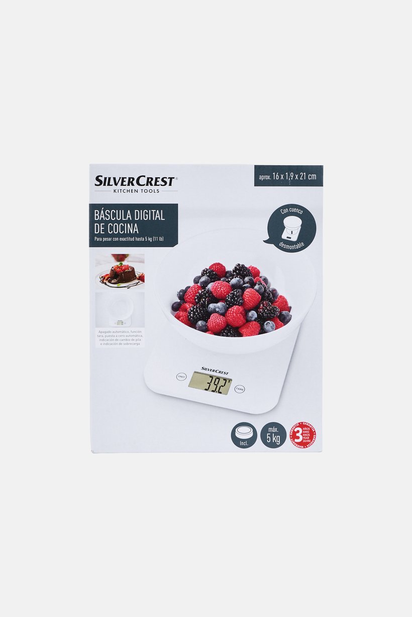 Digital Kitchen Scale, White