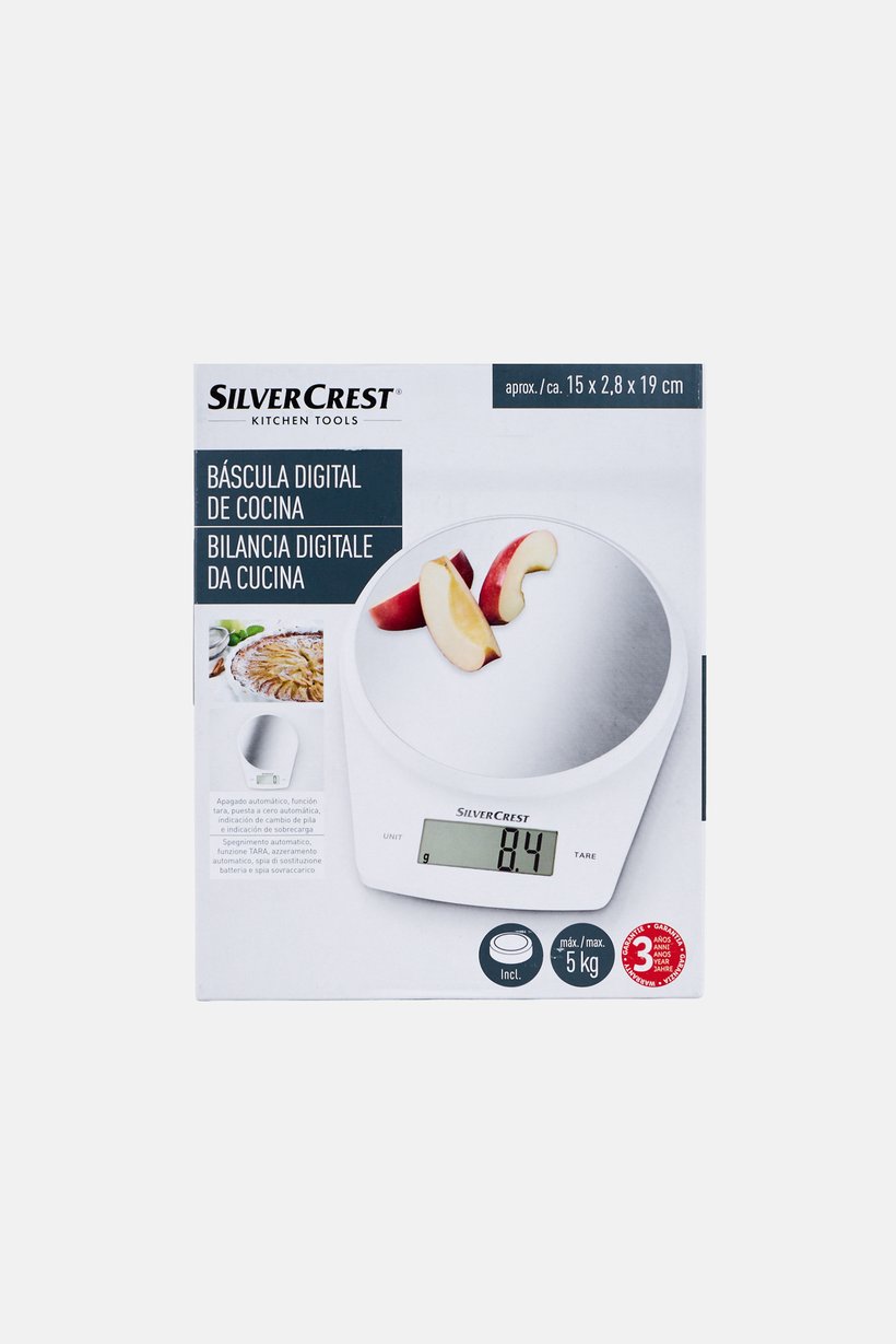 Digital Kitchen Scale, White