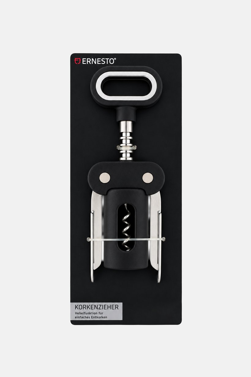 Stainless Steel Corkscrew Opener, Multicolor