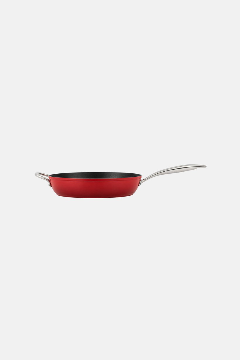 Aluminium Fry Pan 28cm, Maroon