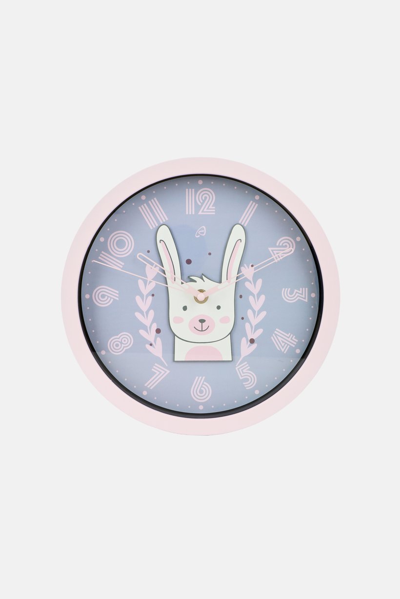 3D Animal Design Wall Clock, Multicolor