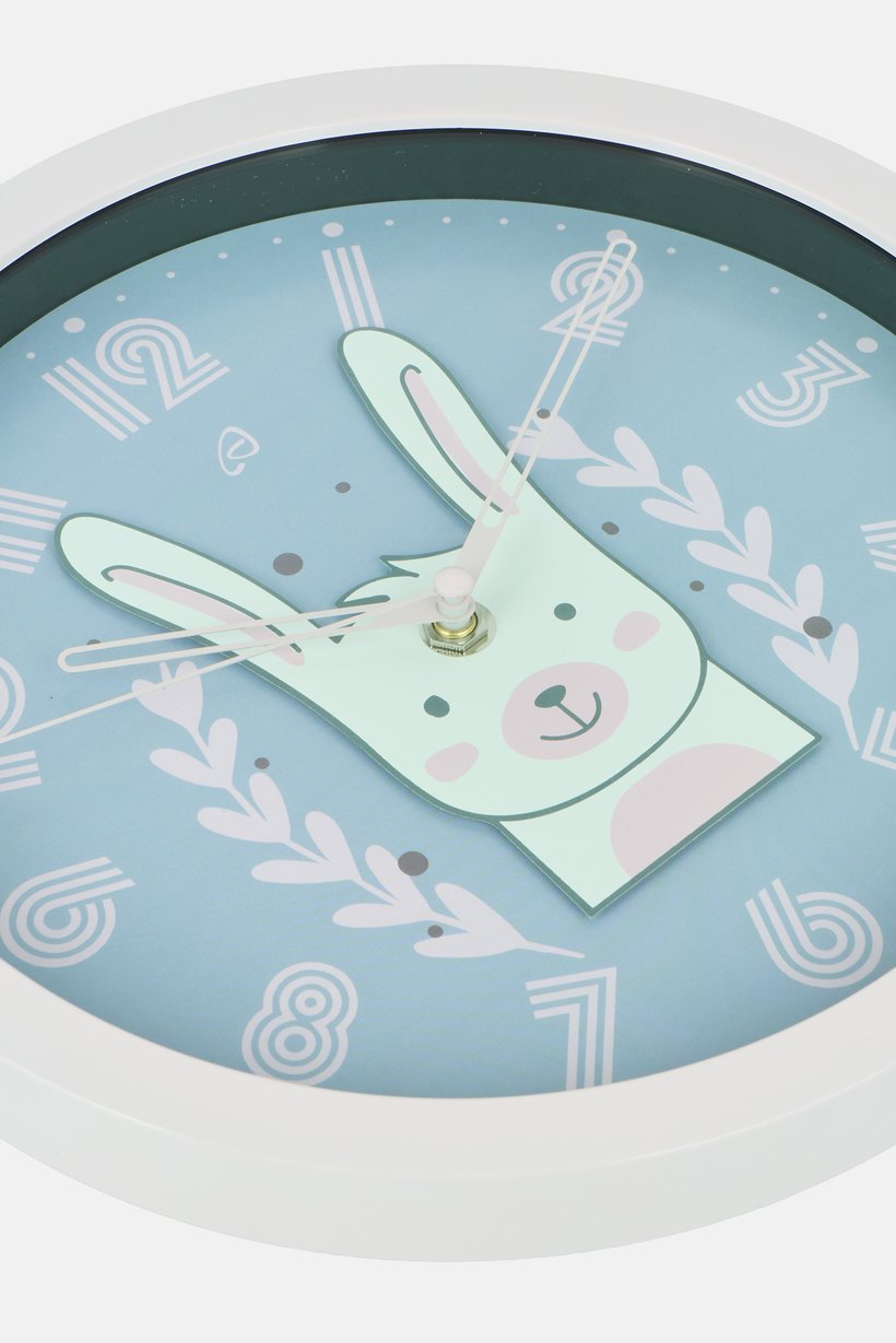 3D Animal Design Wall Clock, Multicolor