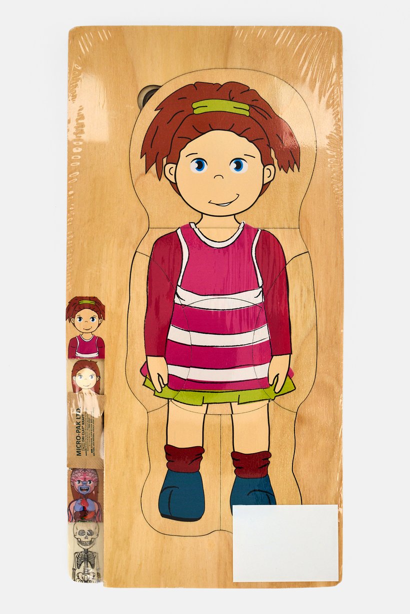 Girl Wooden Learning Puzzle, Assorted
