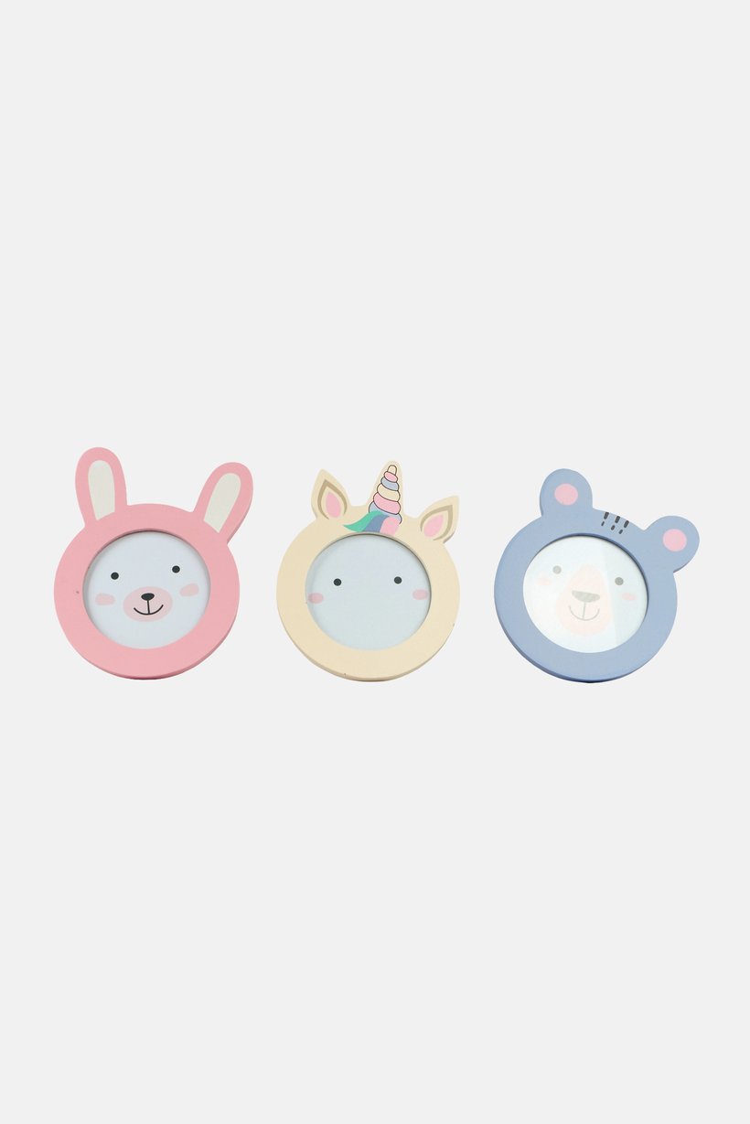 3 Pcs Picture Frame, Multicolor