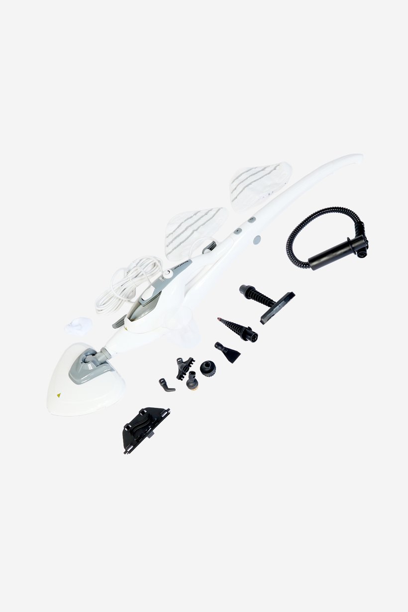 Steam Mop 2-In-1, White