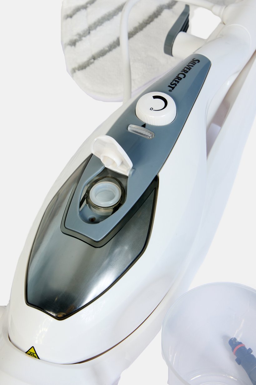 Steam Mop 2-In-1, White
