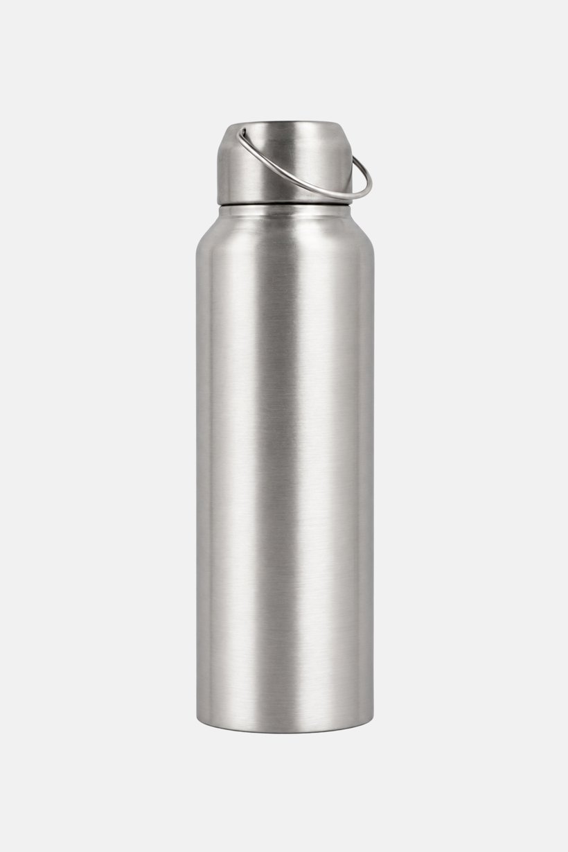 Stainless Steel Water Bottle 750 ml, Silver