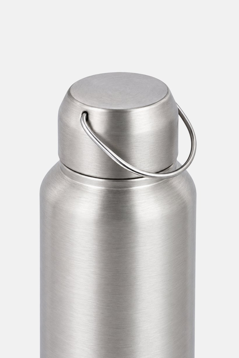 Stainless Steel Water Bottle 750 ml, Silver