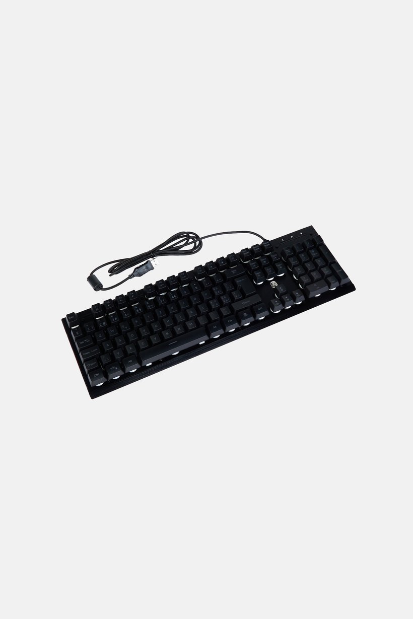 Semi-Mechanical Gaming Keyboard, Black