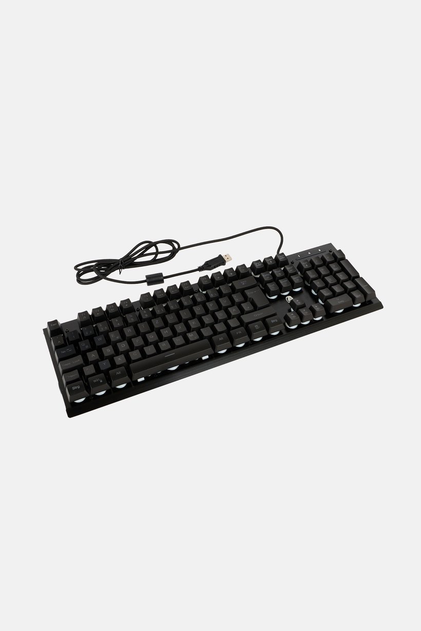 Semi Mechanical Gaming Keyboard, Black